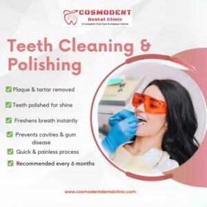 Teeth cleaning & polishing 