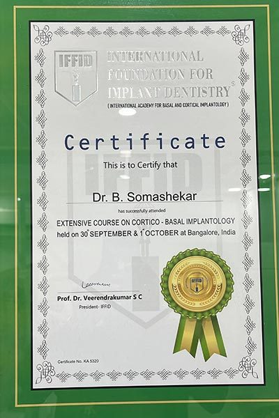 Cosmodent Certificate Image2